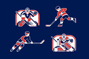 Ice Hockey, an Object Illustration by Alexey Boychenko (Thumbnail 9 of 9)