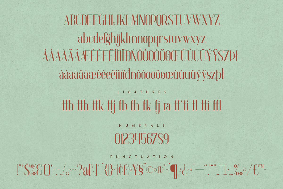 Baleine - Serif Typeface | 4 weights preview 8