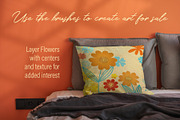 Folksy Flowers & Butterfly Procreate, a Brushes & More by DeloresArt (Thumbnail 6 of 12)