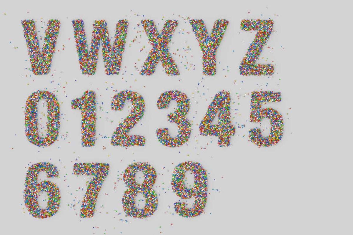 Sprinkles Type, an Object Graphic by Design Assets (Photo 7 of 8)