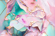 Iridescent marble crystal gold, a Texture Graphic by UniqueMe (Thumbnail 4 of 6)
