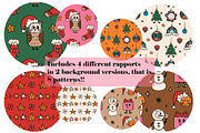 Groovy Chritmas Pack, a Seasonal Illustration by DeniDiaz (Thumbnail 4 of 10)