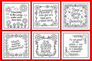 Funny Quotes Coloring Book, a Decorative Illustration by Design Station (Thumbnail 2 of 3)