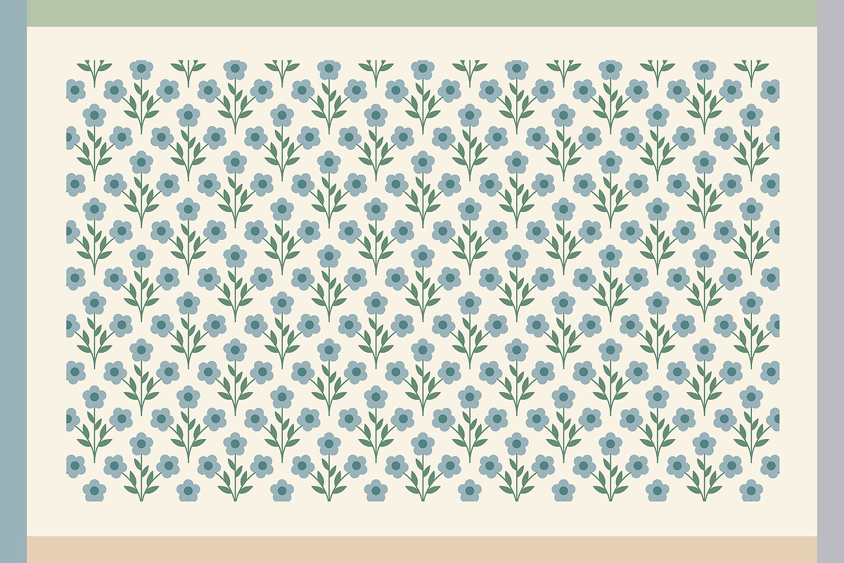 Blossom - Earthy Patterns & Shapes, a Pattern Graphic by Basia Stryjecka (Photo 9 of 33)