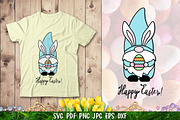 Easter Gnome Bunny Ears SVG, an Illustration by Digital_Craftyfox (Thumbnail 4 of 6)