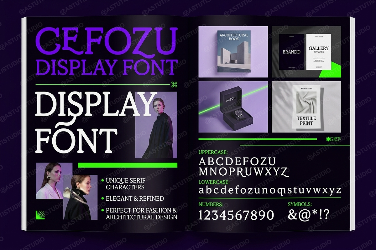 Cefozu | Elegant Modern Serif, a Serif Font by Astuti Studio (Photo 8 of 23)