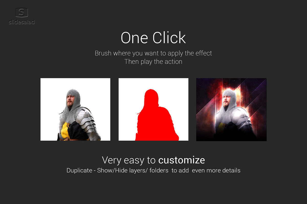 Fantasy Glowing Photoshop Action, an Action Add-On by SlideSalad (Photo 4 of 15)
