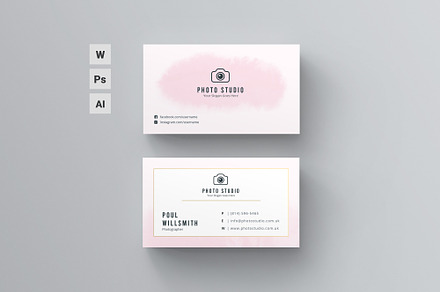 Photo Studio Business Card
