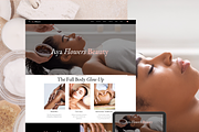 Elegant Spa & Wellness WIX Website, a Templates & Theme by Yelhsa Design Studio (Thumbnail 1 of 4)