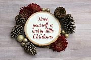 Red & Gold Christmas wood mockup, a Holiday Photo by Debby Newman Photography (Thumbnail 1 of 3)