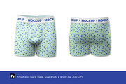 Men's Boxer Briefs Mockup, a Bottom Mockup by Irena Matiash shop (Thumbnail 3 of 4)