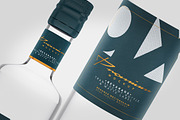 Beverage Bottle - Translucent, a Product Mockup by Graxaim Mock-up (Thumbnail 1 of 6)