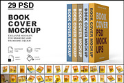Book Cover Mockup, a Books & Magazine Mockup by mockupbuys (Thumbnail 1 of 35)