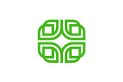Ornamental Flower Line Art Logo, a Branding & Logo Template by Buqancreative (Thumbnail 1 of 3)