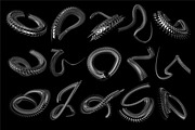 ABSTRACT CHROME 3D SHAPES WITH SPIKE, an Object Graphic by BonkiStudio (Thumbnail 8 of 13)