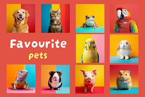 Favorite Pets, an Animal Photo by Picturesque Stories