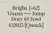 Crowey | Elegant Classic Serif Font, a Serif Font by Hole Hope Design (Thumbnail 2 of 10)