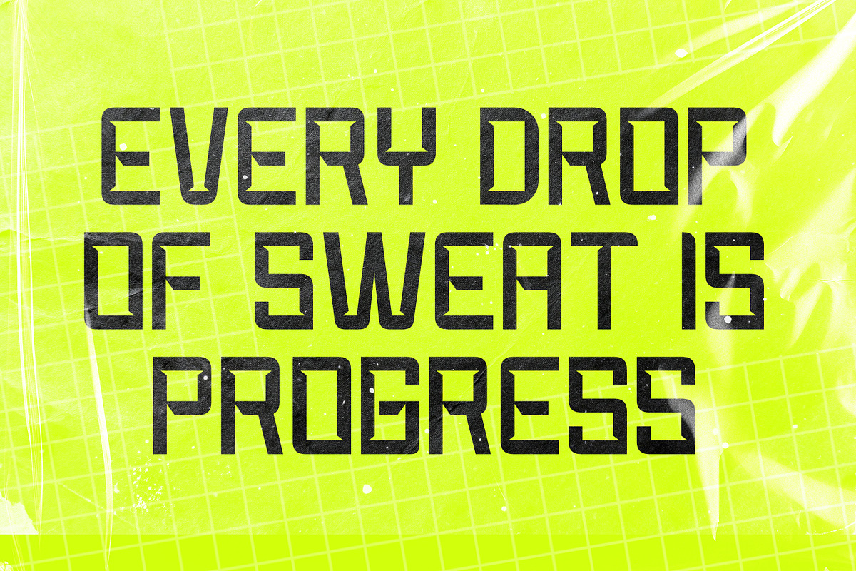 Heated Club - Sports Font Type, a Sans Serif Font by Muflieart (Photo 2 of 11)