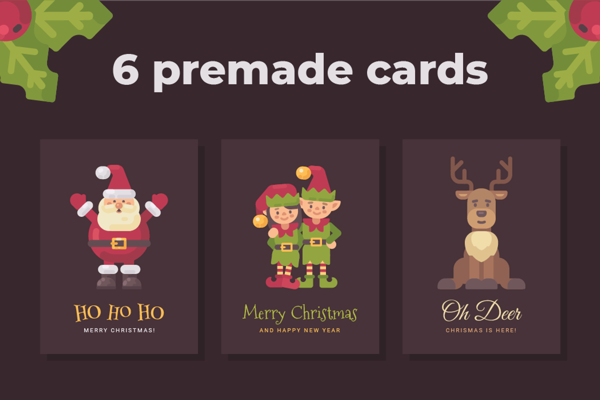 Santa & Friends Christmas characters, an Illustration by Ivan Dubovik (Photo 8 of 9)