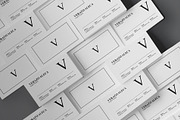 Clean & Modern Business Card, a Business Card Template by Verazo (Thumbnail 2 of 4)