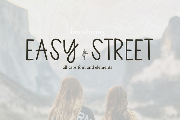 Easy Street All Caps Font preview 8