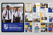 School Digital Brochure Template, a Brochure Template by BrandPacks (Thumbnail 6 of 6)