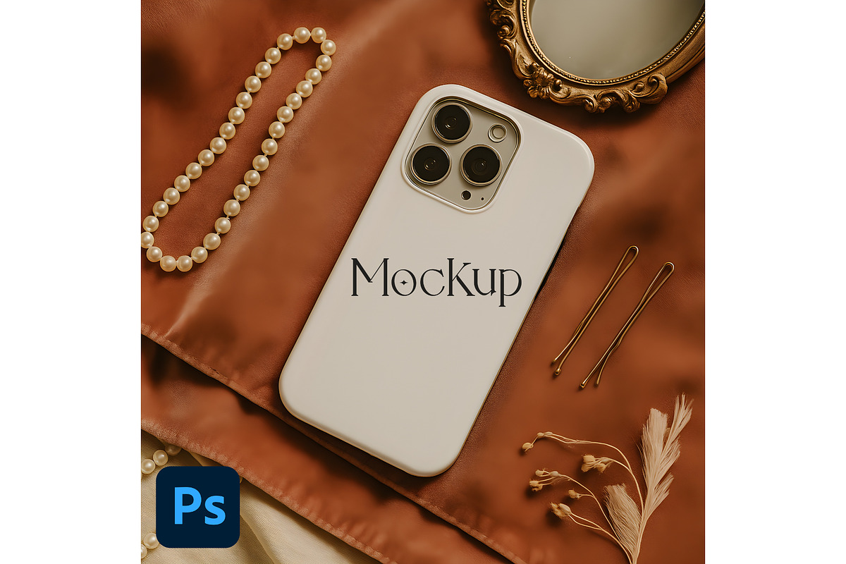 iPhone Tough Phone Case Mockup, an iPhone Mockup by UrbanMockupsStore (Photo 1 of 5)