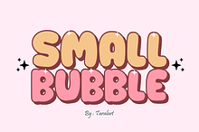 Small Bubble - Retro Groovy Font