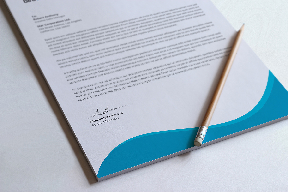 Letterhead, a Stationery Template by DesignDevisers (Photo 7 of 10)