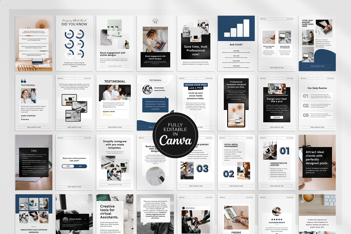 Virtual Assistant SocialMedia Bundle preview 8