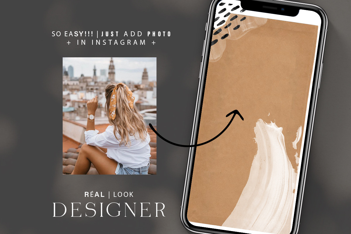 Paper Paint Instagram + Template, a Social Media Template by Comme Parisian (Photo 2 of 5)