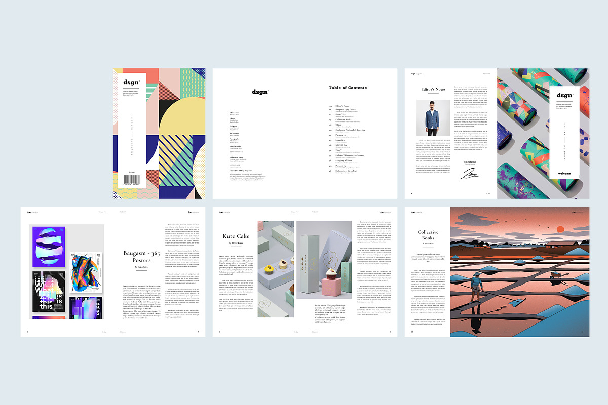 DSGN Magazine, a Magazine Template by Jorge Lima (Photo 10 of 13)