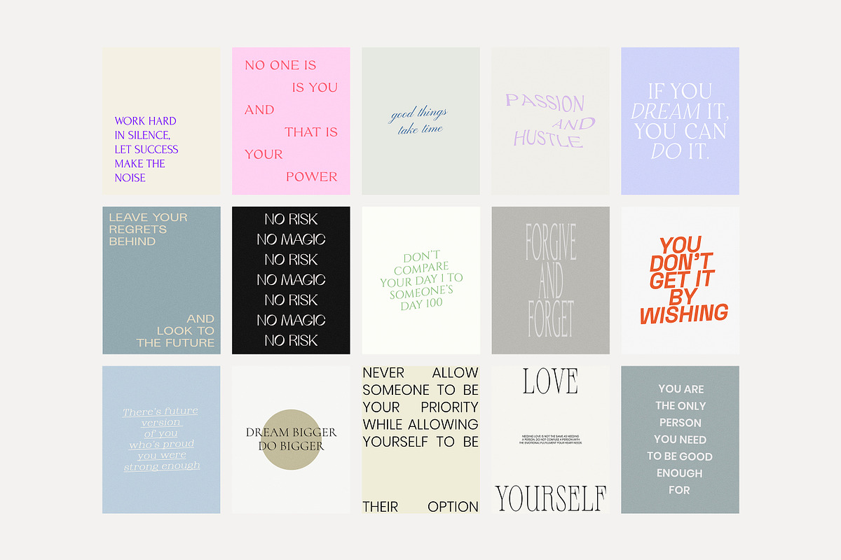 Instagram Quotes Posts Stories PS, a Social Media Template by Love Radiation Studio (Photo 16 of 19)