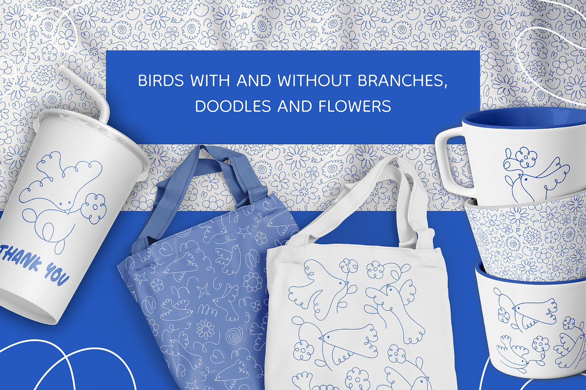 Bird Doodles & Vector Elements, a Graphic by so.ni.ka-store (Photo 2 of 13)