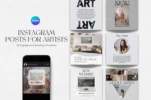 Social Media Templates For Artists