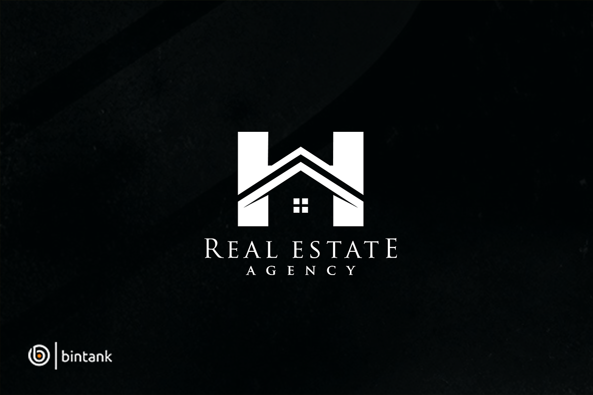 Golden House - H letter Logo, a Branding & Logo Template by Bintank Studio (Photo 2 of 3)