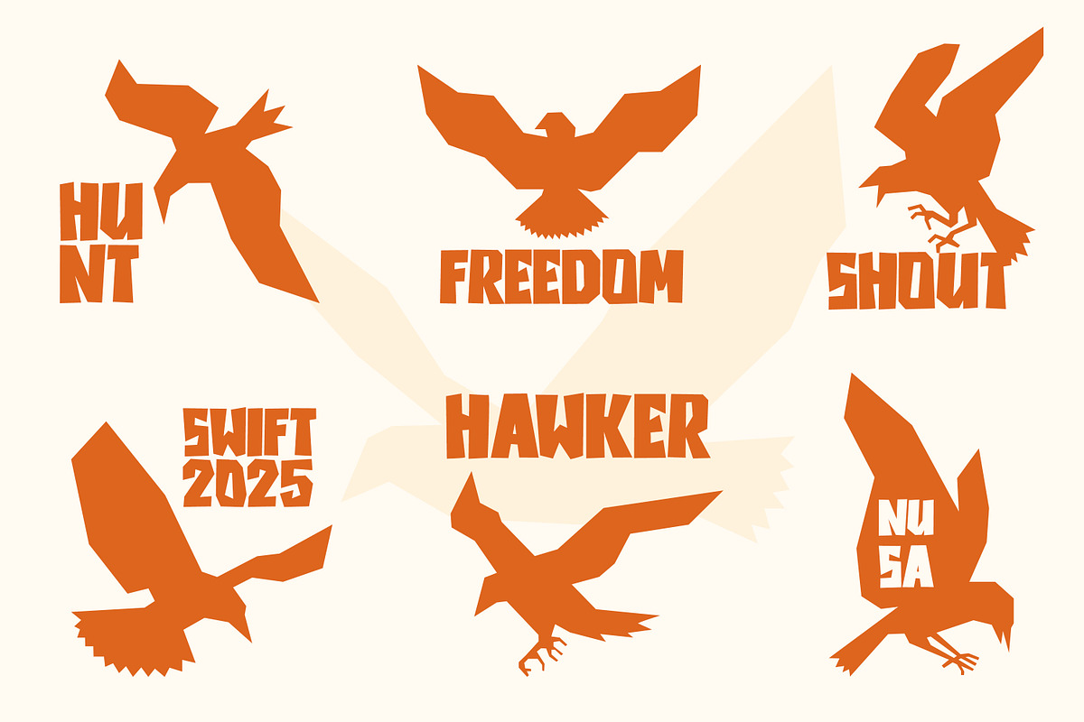 Bird Silhouette SVG Bundle, an Animal Illustration by Tekuni (Photo 6 of 11)