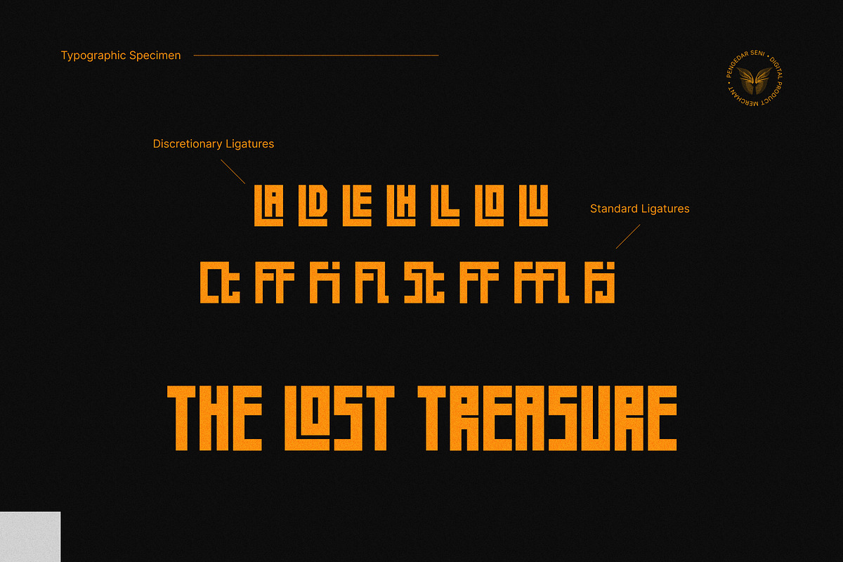 Kotakuda Bold Display Typeface, a Sans Serif Font by Pengedar Seni (Photo 5 of 12)