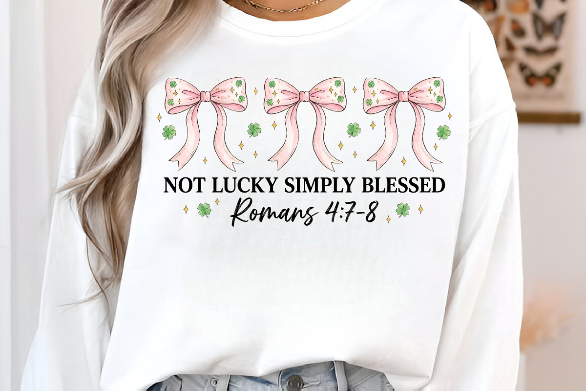 Not Lucky Simply Blessed St Patrick, an Illustration by Libby Wishes (Photo 4 of 6)
