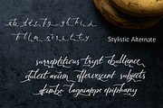 Majestic Wisteria Font, a Handwritten Font by Letterhanna Studio (Thumbnail 10 of 21)