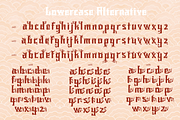 Katsuha - Japanese Font Style, a Font by madeDeduk (Thumbnail 8 of 10)