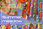 Summer meadow patterns, a Pattern Graphic by ANAKOTO (Thumbnail 1 of 13)