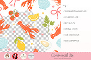 Coastal Lobster Seamless Pattern, a Pattern Graphic by Chonnieartwork (Thumbnail 3 of 5)