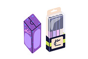 Beauty and skin care cosmetics set, a Decorative Illustration by Good Studio (Thumbnail 7 of 8)