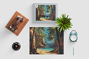 Dye sublimation Puzzle Mockup 16x20, a Household Mockup by GraphicVil (Thumbnail 5 of 9)