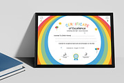 Certificate Template for Children, a Stationery Template by MightyDesign (Thumbnail 1 of 6)