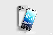 iPhone 17 Pro Mockup 6 Scenes, an iPhone Mockup by Claymoon Lab (Thumbnail 7 of 13)