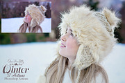 Winter Actions for Photoshop preview 3