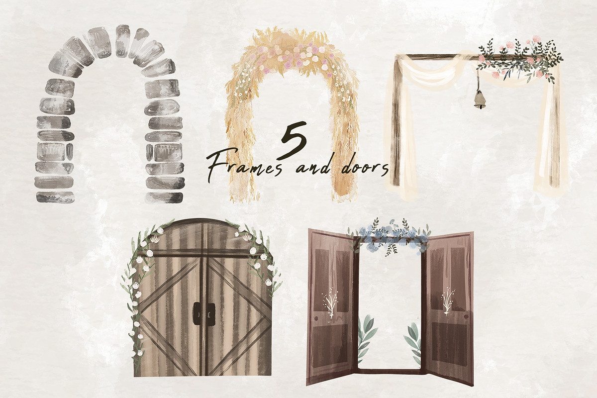 Wedding map creator watercolor, an Illustration by Cocoa studio by Eliza M (Photo 11 of 18)