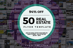94%OFF // REAL ESTATE //Flyer Bundle